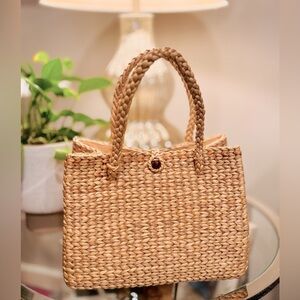 Water Hyacinth Woven Hand‎ Bag.